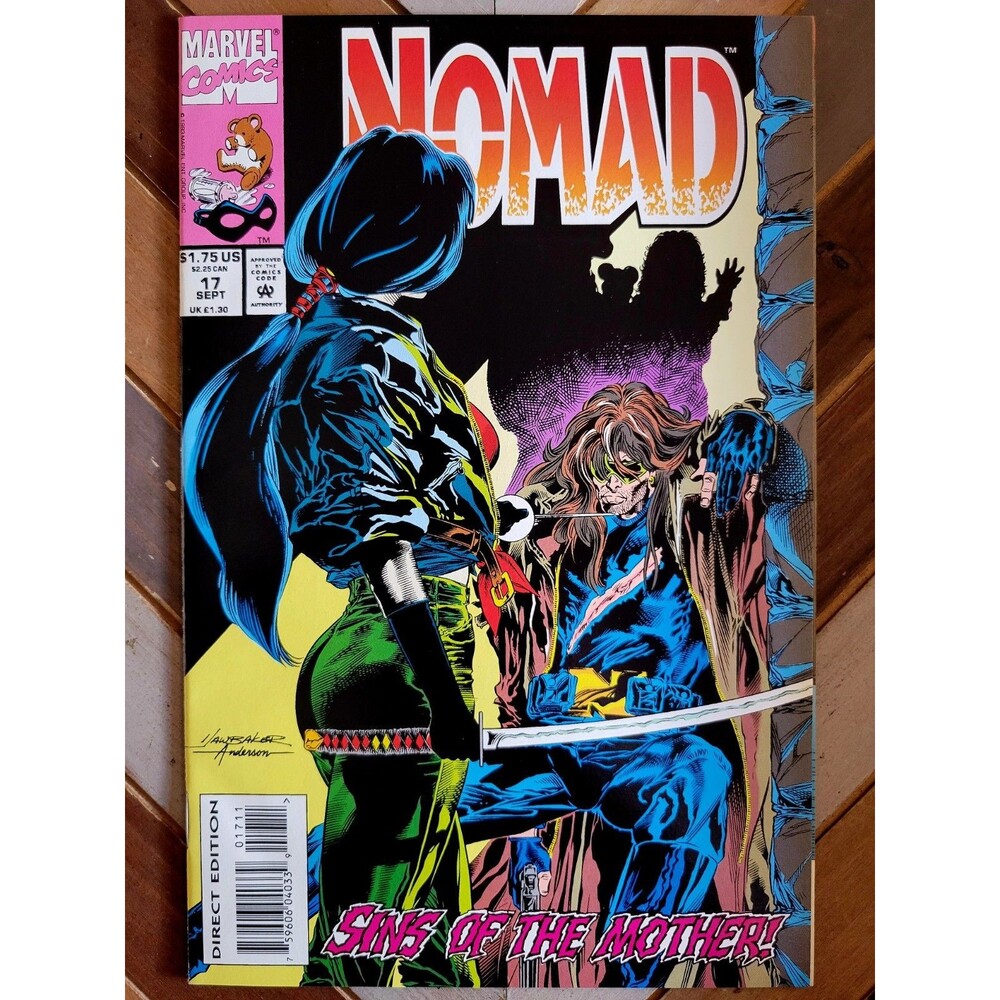 Nomad #17 VF/NM (Marvel 1993) Fabian Nicieza Story "Mommy Dearest" Bucky's mom!